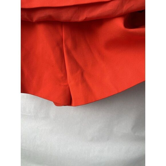 Designer Romper Dress S  Red C/MEO Collective Lined Party Cocktail - Picture 2 of 8